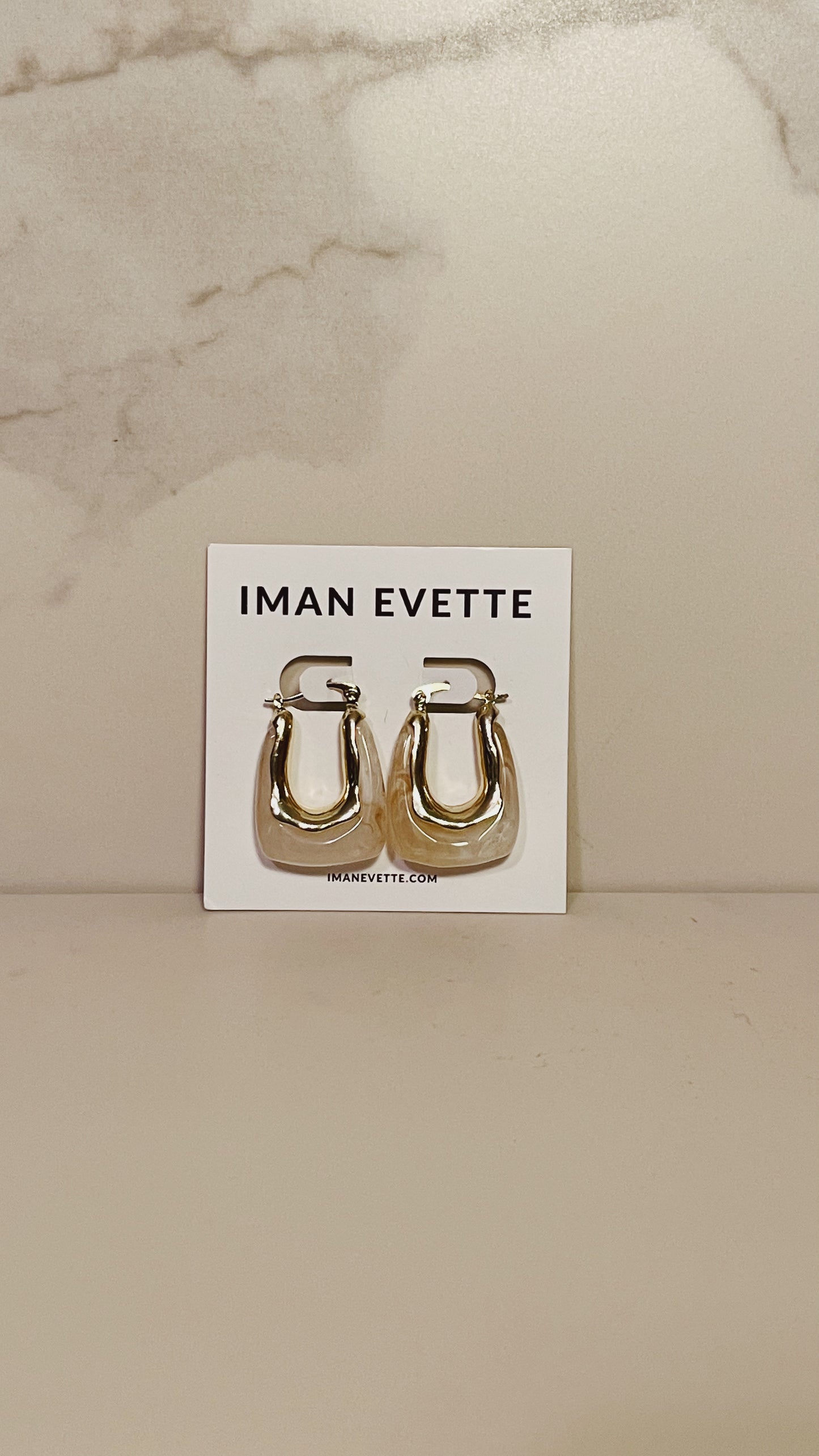 Bite Me Chunky Earrings - Opal