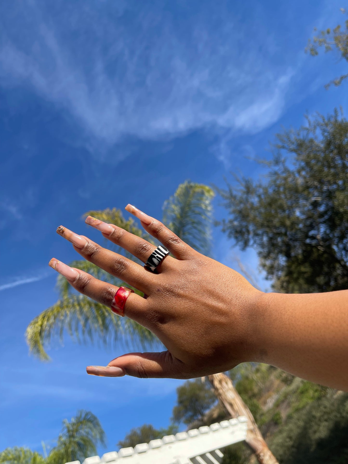 Wild Child Acrylic Rings